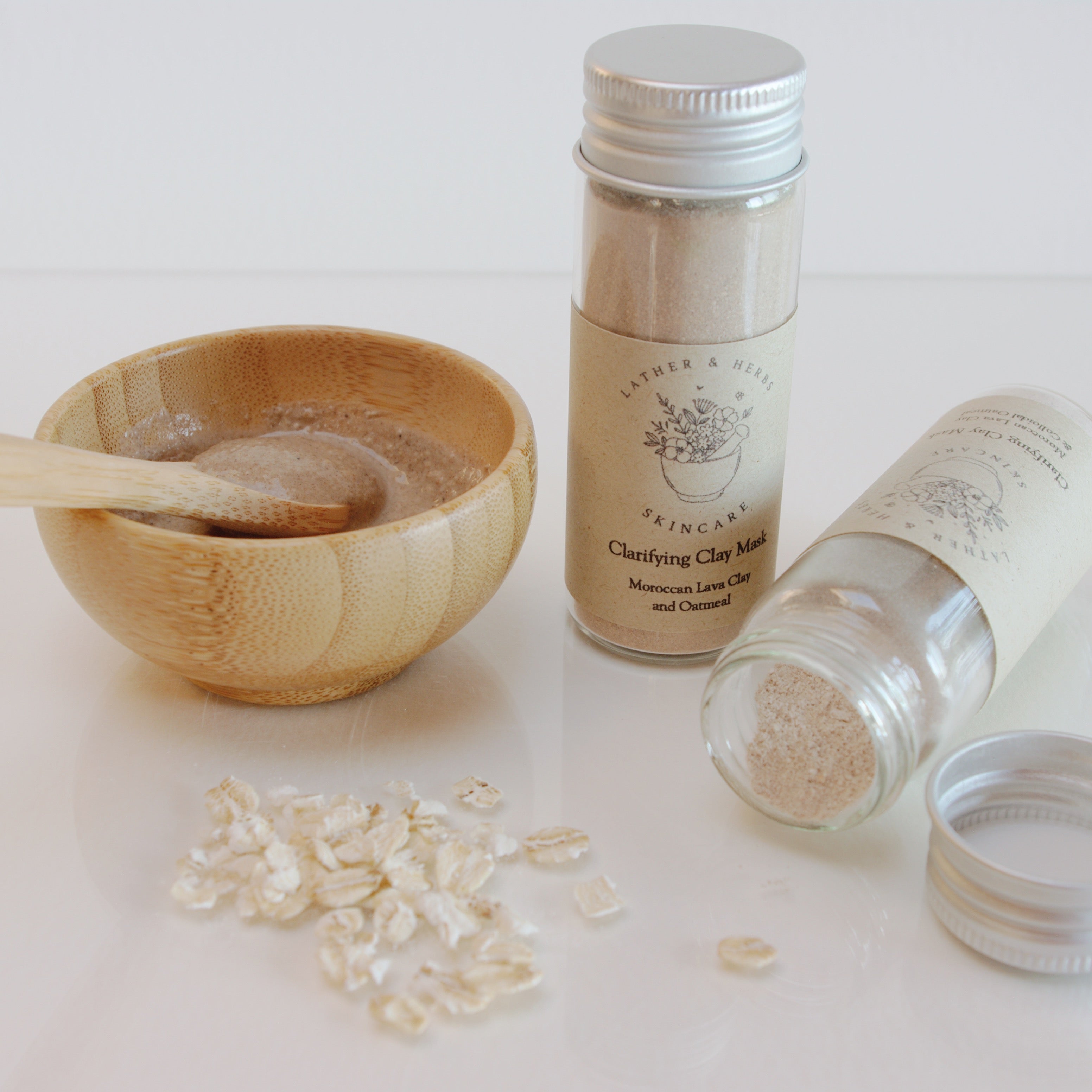 Oatmeal & Rhassoul Clay Face Mask-0