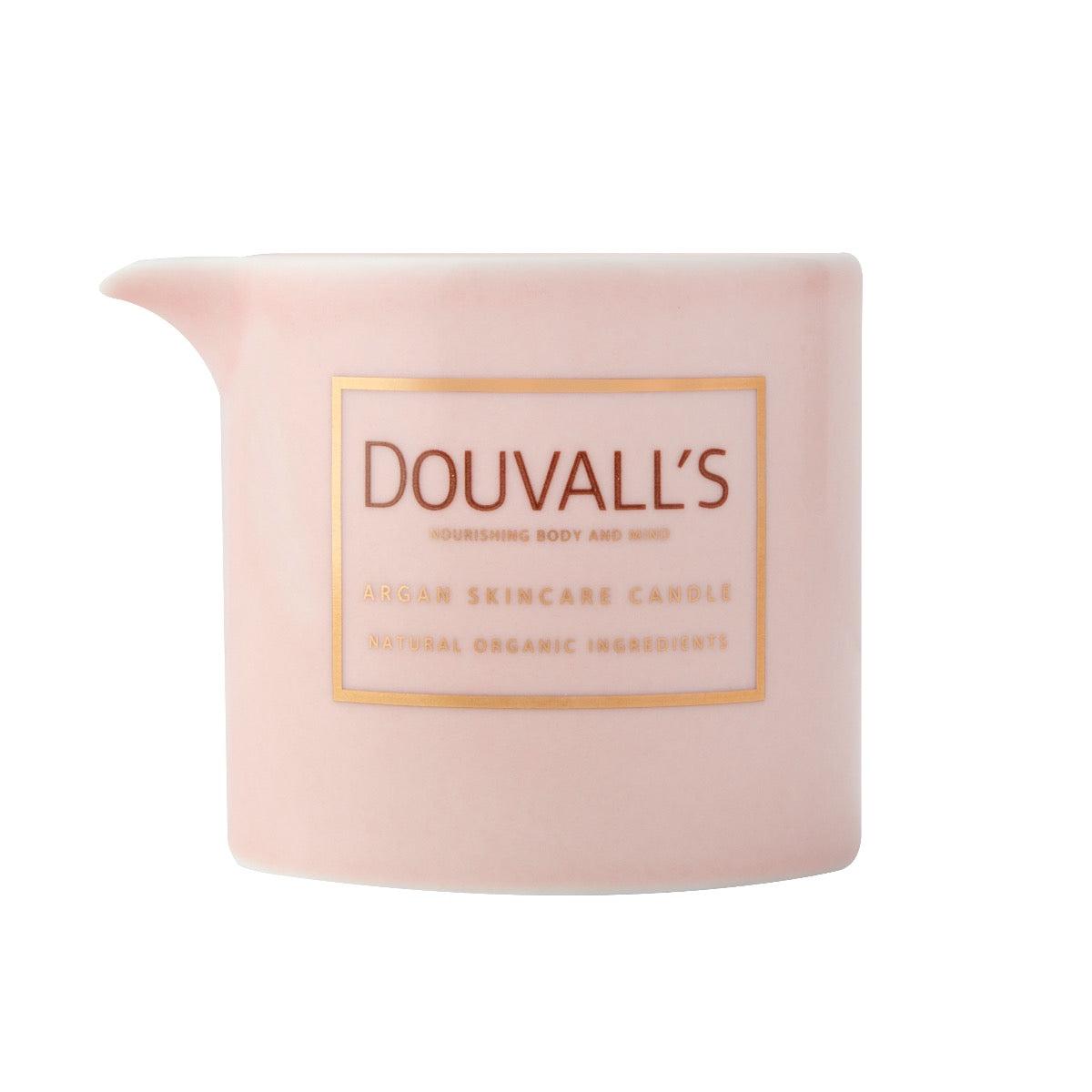 Argan Massage Candle - Vanilla Jasmin & Ginger 180g | Intensely Nourishing and Hydrating Body Treatment
